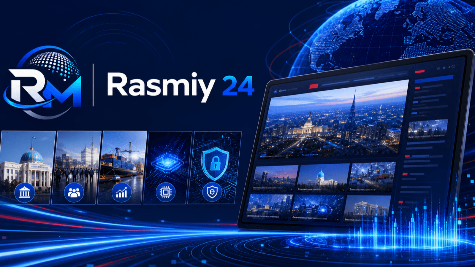 Rasmiy24 project poster